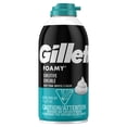 thumbnail image 1 of Mousse à raser pour hommes Gillette Foamy peau sensible, 1 of 14