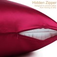 thumbnail image 4 of Unique Bargains 100% Silk Pillow Case Cover Pillowcase, 4 of 8