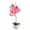 Rose, variante sur VogueV Orchidée Phalaenopsis Artificielle en Pot - Plante Factice Réaliste pour Déco Maison Blanche