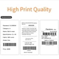 thumbnail image 4 of Label 80mm Embedded Thermal Printer Module with TTL+RS232+USB Connections Supports ESC/POS Commands 72mm Printing Width 180mm/s Speed Auto Paper Cutter Compatible with, 4 of 7