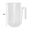 thumbnail image 4 of YAOMOBB Contenant de Boisson Froide Chope de Bière Glacée avec Poignée Sans Glaçons Nécessaire Tasse de Congélateur Isolée, 4 of 7