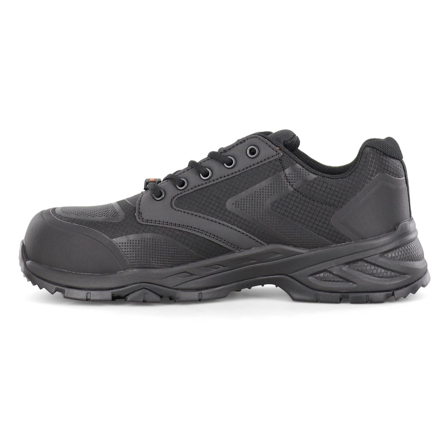 JB Goodhue Rocket Lo 16110 Men's Safety Work Shoes, Black/Grey, Triple Wide