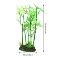 thumbnail image 4 of Fish Tank Plant Decoration Artificial Bamboo Ornament Plastic Small Plant Model Aquarium Landscaping, 4 of 8