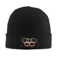thumbnail image 3 of ZICANCN Bonnet Tricoté-Rings Colour Olympia Bonnet d'Hiver Doux Chaud Classique pour Hommes Femmes Structure Cercles Olympiques, 3 of 6