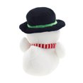 thumbnail image 5 of CANARD DE NOËL BONHOMME DE NEIGE MOYEN AVEC CHAPEAU, 5 of 5
