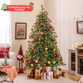 thumbnail image 3 of Costway 7 FT Artificial Christmas Tree with 846 Branch Tips 340 Warm White LED Lights, 3 of 10
