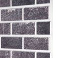 thumbnail image 3 of vidaXL 3D Wall Panels with Black & Grey Brick Design 10 pcs EPS, 3 of 4