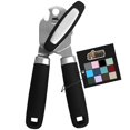 thumbnail image 2 of gorilla grip Manual Handheld Strong can Opener, Sharp cutting Wheel for Smooth Edge cut, comfortable Soft Handle, Oversized Easy to Use Turn Knob, Includes Built in Bottle Opener, Black, 2 of 4