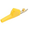 thumbnail image 4 of Electrical  Clips, 25mm Opening Non Damage Telecommunication Test Clamp Portable Cupronickel Safe  For Car Battery Yellow, 4 of 8