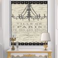 thumbnail image 3 of French chandeliers Couture I - Fashion Framed Canvas, 3 of 3