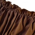 thumbnail image 4 of 50 % de Réduction! Robes Décontractées pour Femmes, Robe Longue Gothique à Manches Courtes avec Laçages, Kaki, TG, 4 of 5