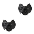 thumbnail image 3 of Guardoinrt Filet à Cheveux à Grand Application avec Nœud pour une Apparence Chic et Professionnelle Bons Cadeaux Deux Nœuds-Noir 2 Ensembles, 3 of 6