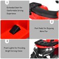 thumbnail image 4 of Gymax Kids Ride On Car 6V Battery Powered ATV w/4 Anti-skid Wheels Music Player Red, 4 of 8