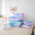 thumbnail image 5 of YST Mermaid Tail Comforter Set, Glitter Sparkle, 7-Piece, Queen, 5 of 5