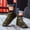 Army Green, variant on TIMIFIS Toe Shoes for Men Work Women Lightweight Air Cushion Sneakers Slip Resistant Safety Work Boots Indestructible Shoe - Summer