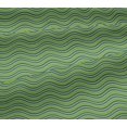thumbnail image 5 of oneOone Tissu Jersey Viscose Imprimé Serpentine Rayé BTY 60 Pouces de Large, 5 of 5
