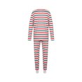 thumbnail image 3 of Honganda Mode Rayé Manches Longues Hauts et Pantalons Pyjamas Parent-Enfant, 3 of 9