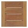 thumbnail image 3 of Modway Upland Solid Teak Wood Outdoor Patio Side Table in Natural, 3 of 4