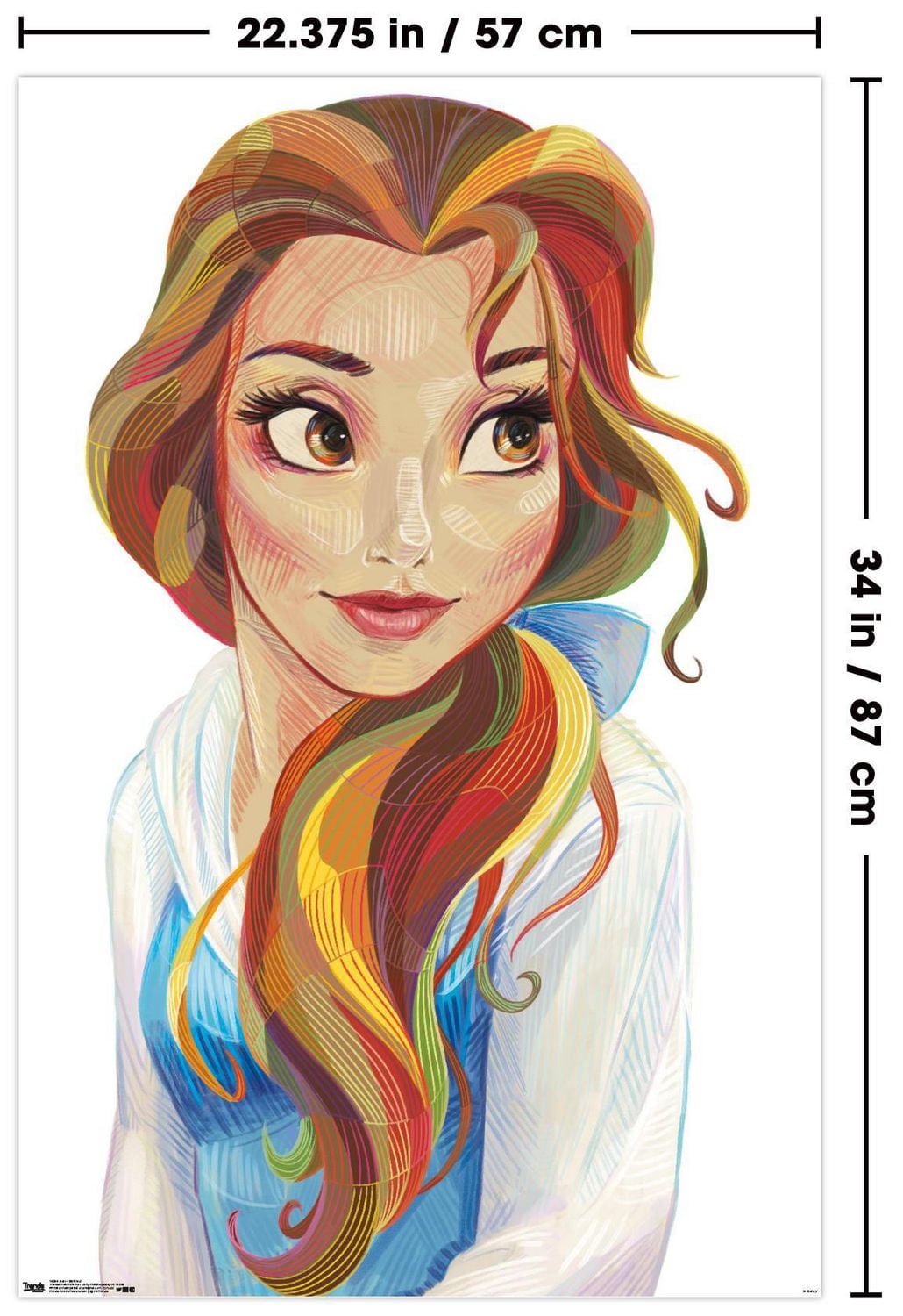 Disney La Belle et la Bête - Belle - Stylisé