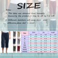 thumbnail image 3 of Women High Waisted Wide Leg Pants Drawstring Elastic Trousers Comfy Straight Leg Fashion Long Pants With Pockets, 3 of 5