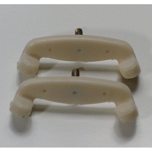 Violin/viola Wooden Shoulder Rest Rubber Feet, Metal Screw, Fit FOM and KUN