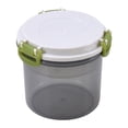 thumbnail image 1 of Portable Reusable Parfait Cups With Lids Yogurt Cup With Topping Cereal Or Oatmeal Container Leak Proof Breakfast On The Cups 20OZ For Meal Pre Protion Control, 1 of 9