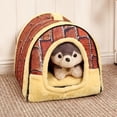 thumbnail image 2 of Youkk Animal House For Dogs And Cats Provide Comfortable Resting Place For Pets Removable And Washable Vintage wall tile M 45X35cm 1Set, 2 of 6