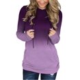 thumbnail image 1 of Coloody Femmes Casual Hoodies Tops à Manches Longues Pull-Over Pulls avec Poche, 1 of 3
