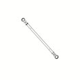 thumbnail image 1 of Extra Long Flex Head Ratcheting Wrench 8-19mm Double Box End Long Reach Ratchet, 1 of 4