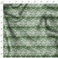 thumbnail image 4 of Soimoi Silk Fabric Leaves & Magnolia Floral Decor Fabric Printed Yard 42 Inch Wide, 4 of 5