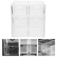 thumbnail image 4 of Milisten Makeup Desk Organizer Sundries Vanity Organizer Cosmetic Organizer Desk Storage Drawers Box, 4 of 6