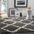 thumbnail image 1 of Safavieh Dallas Logan Geometric Shag Area Rug, 1 of 7