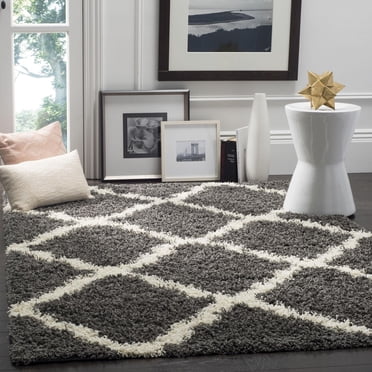 Safavieh Dallas Logan Tapis Géométrique Shag