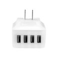 thumbnail image 5 of StarTech.com 4-Port USB Wall Charger - International Travel - 34W/6.8A - White USB4PACWH, 5 of 5