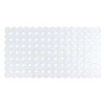 Puck White PVC  Bath Mat Recycled size 27x14