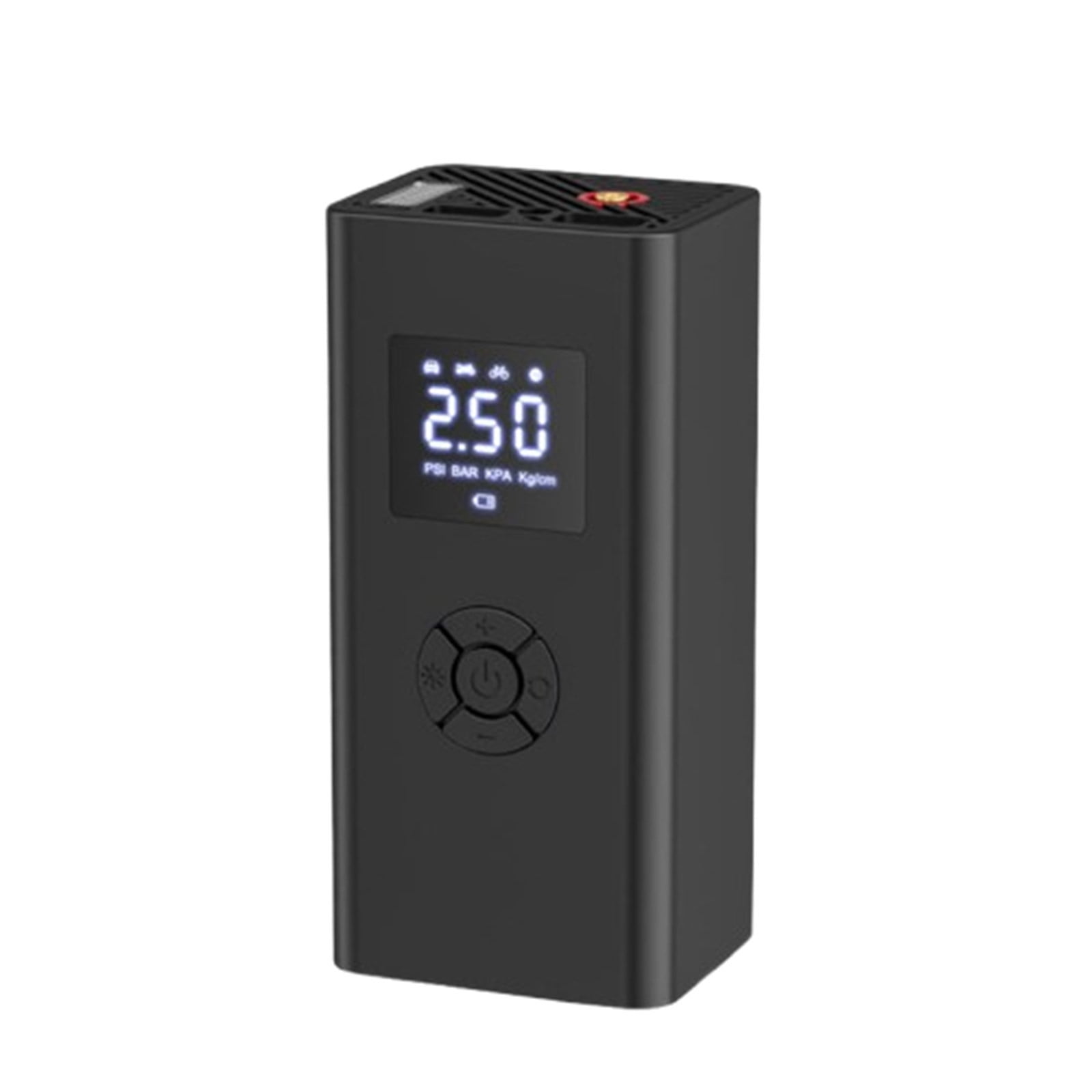 EGNMCR Car Inflator Pump Convenient Inflator Pump Lighting Car Wireless Inflator Tube air pump