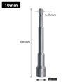 thumbnail image 1 of Douille de Forage Hexagonale 100mm Long 6mm-19mm, 1 of 10
