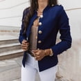 thumbnail image 1 of IMENGL Europe United States long sleeve slim jacket, Blue M, Size M-3XL, 1 of 3