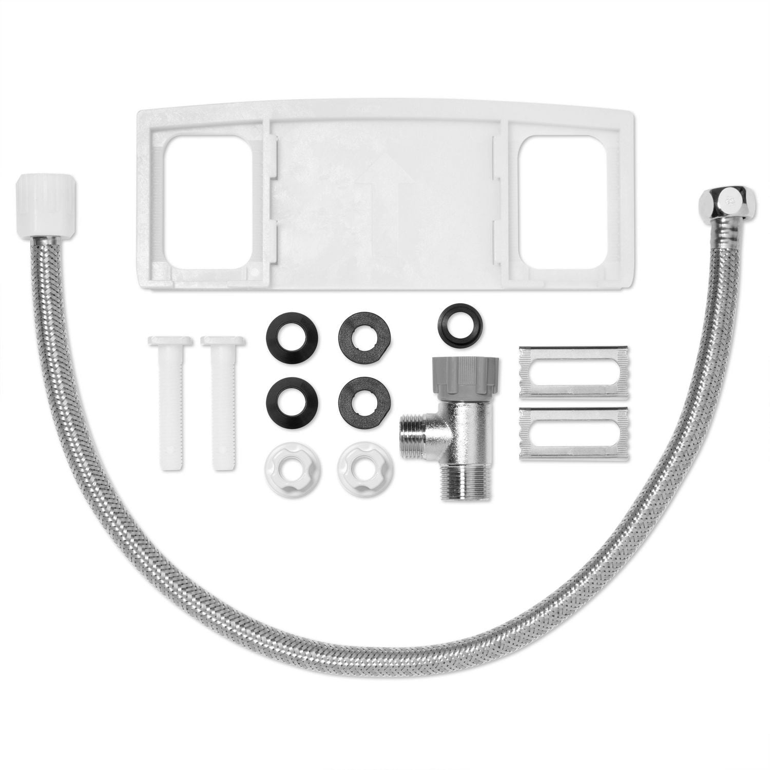 Swash Select BL67 Sidearm Bidet Seat, Round White