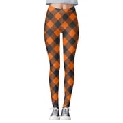 Xuewenshw Women Print Tights Leggings Control Yoga Sport Leggings For Women High Waisted Leggings Workout Leggings for Women Pack