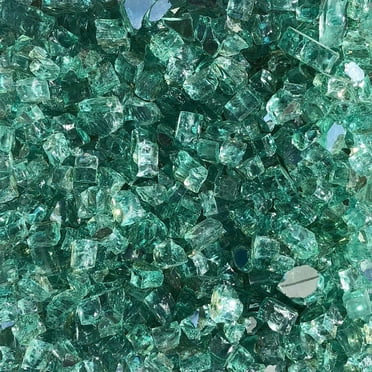 Paramount "luminous Caribbean Sea" Reflective Fireglass - 20 Lbs
