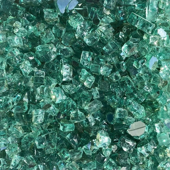 Paramount "luminous Caribbean Sea" Reflective Fireglass - 20 Lbs