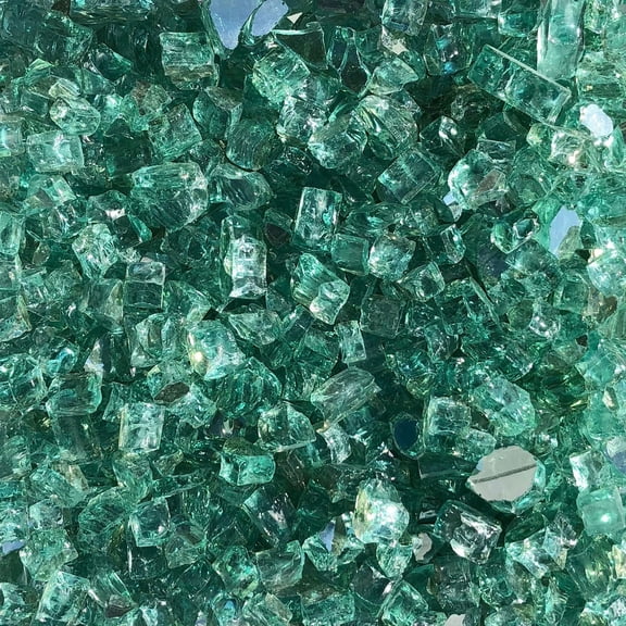 Paramount "luminous Caribbean Sea" Reflective Fireglass - 20 Lbs