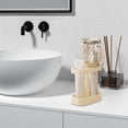 thumbnail image 4 of EGNMCR Closet Organizers and Storage, Organization and Storage, Storage Bins Bathroom Toothbrush Rack Couples Toothbrush Cup Rack Set Toothbrush Stand Space-Saving Toothbrush Rack Plastics cup rack, 4 of 6