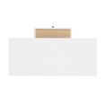 thumbnail image 2 of Draycott Bureau d'ordinateur Portable Antique Blanc, 2 of 8