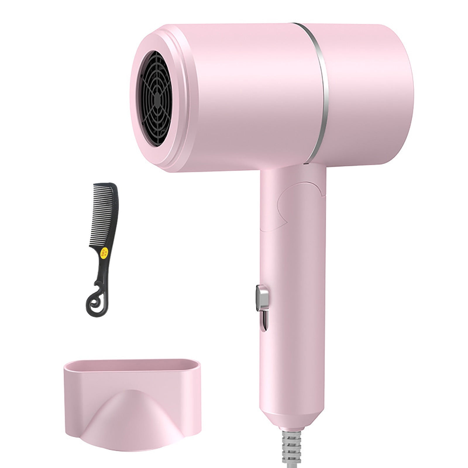Yatlte Ionic Hair Dryer, Foldable Handle Travel Hair Dryer, Motor Negative Ionic Blow Dryer for Fast Drying, Compact Low Noise No Heat Damage Hair Dryer, Perfect for Travel/Gift