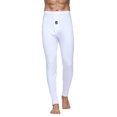 thumbnail image 1 of Men's Solid Color Leggings Elastic Comfort Long Sports Leggings, 1 of 1