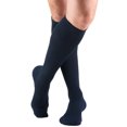 thumbnail image 1 of Truform Knee High Casual Socks: 15 - 20 mmHg, Navy, Small, 1 of 7