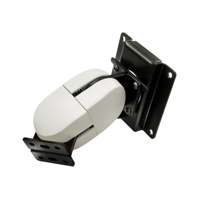 Ergotron 100 Series - Mounting kit (double pivot) - for flat panel - gray, black - screen size: up to 32"