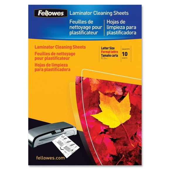 Fellowes Laminator Cleaning Sheets